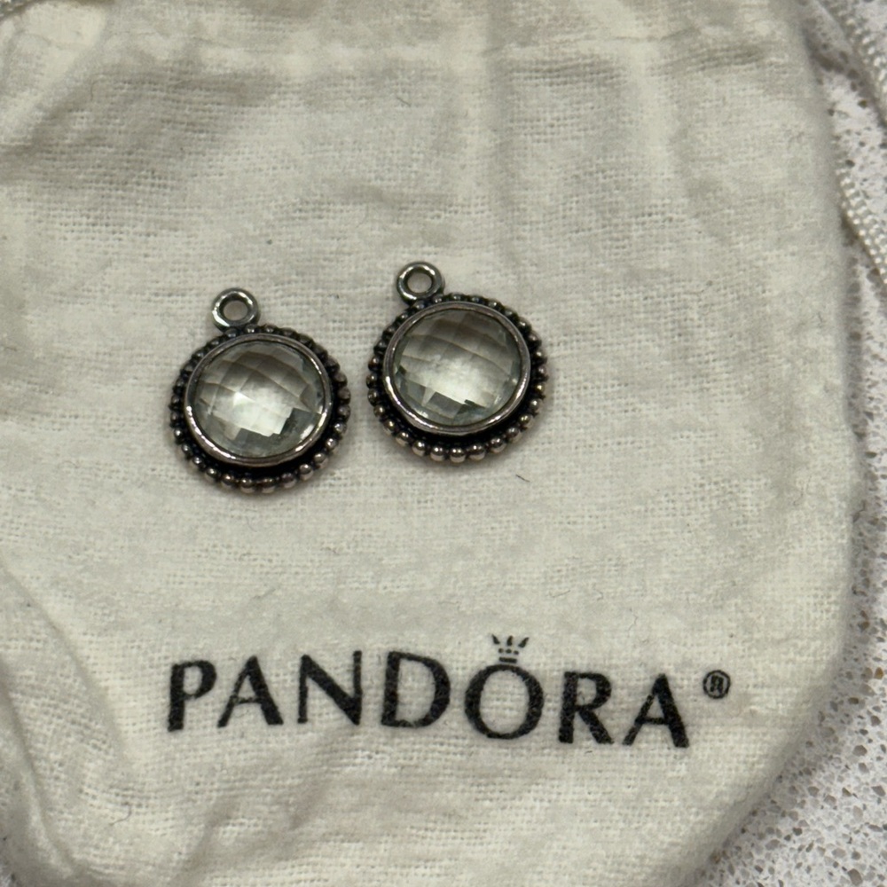 Retired Pandora Compose Autumn Skies earring charm